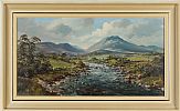 RIVER NEAR THE MOURNES by Denis Thornton at Ross's Online Art Auctions