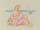 MOTHER & CHILD by Mario Mazzella at Ross's Online Art Auctions
