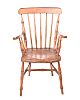 ELM SPINDLE BACK COUNTRY KITCHEN CHAIR at Ross's Online Art Auctions