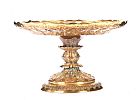VICTORIAN GILT METAL TAZZA at Ross's Online Art Auctions