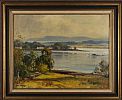 CULMORE POINT, RIVER FOYLE, COUNTY LONDONDERRY by Frank McKelvey RHA RUA at Ross's Online Art Auctions