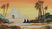 IN NORTH AFRICA by Markey Robinson at Ross's Online Art Auctions