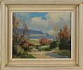 GARRON POINT FROM DRUM-NA-GREAGH, COUNTY ANTRIM by Maurice Canning Wilks ARHA RUA at Ross's Online Art Auctions