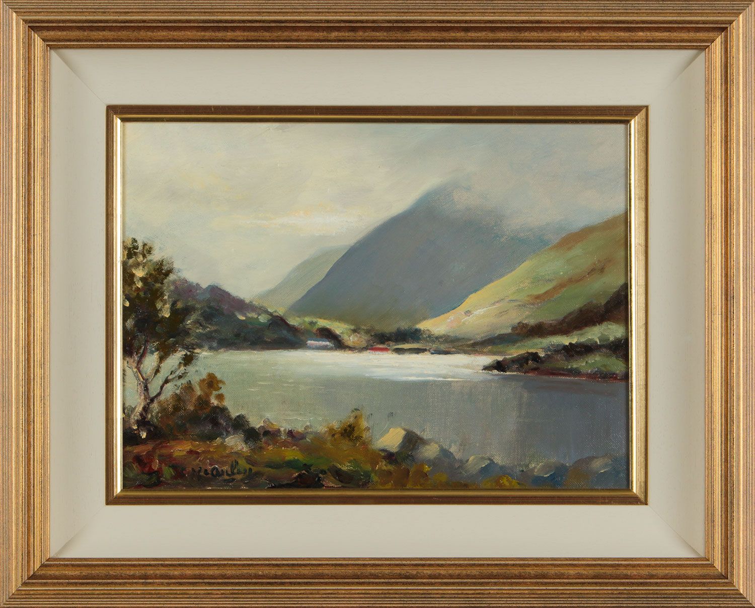 PASSING SHOWER, RENVYLE by Charles McAuley at Ross's Online Art Auctions