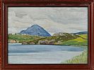 KNOCKASTOLLER LAKE, DONEGAL by Harold McClenaghan at Ross's Online Art Auctions