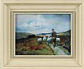 DRIVING SHEEP by Charles McAuley at Ross's Online Art Auctions