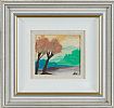 TWO TREES IN A LANDSCAPE by Markey Robinson at Ross's Online Art Auctions