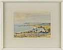 WHITEPARK BAY LOOKING TOWARDS RATHLIN ISLAND by Richard Faulkner HRUA RHA at Ross's Online Art Auctions