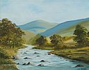 RIVER IN THE MOURNES by Mary Birdy at Ross's Online Art Auctions