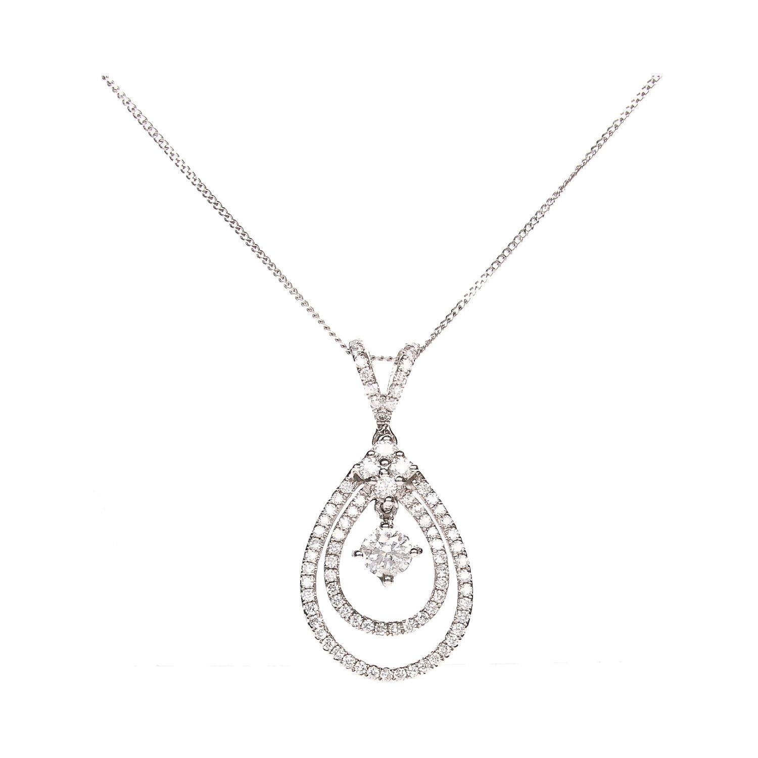 Mixed Cut Diamond Necklace | Jewel Connoisseur