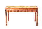 EARLY TWENTIETH CENTURY MAHOGANY WRITING TABLE at Ross's Online Art Auctions