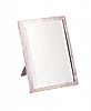 SILVER FRAMED MIRROR at Ross's Online Art Auctions