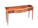 GEORGIAN INLAID MAHOGANY SERVING TABLE at Ross's Online Art Auctions