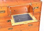LATE NINETEENTH CENTURY CAMPAIGN CHEST at Ross's Online Art Auctions