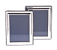 PAIR OF SILVER MOUNTED PHOTO FRAMES at Ross's Online Art Auctions