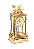 VICTORIAN FRENCH ORMOLU MANTLE CLOCK at Ross's Online Art Auctions