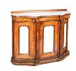 VICTORIAN INLAID ROSEWOOD MARBLE TOP CREDENZA at Ross's Online Art Auctions