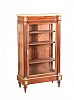 VICTORIAN FRENCH MAHOGANY SINGLE DOOR DISPLAY CABINET at Ross's Online Art Auctions
