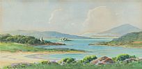 SHEEPHAVEN, DONEGAL by George W.  Morrison at Ross's Online Art Auctions