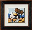 COTTAGE ON THE HILL by J.P. Rooney at Ross's Online Art Auctions