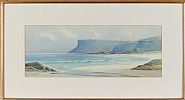 BALLYCASTLE BEACH, COUNTY ANTRIM by George W.  Morrison at Ross's Online Art Auctions