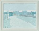 WINTER STREET by Terence Coyle at Ross's Online Art Auctions