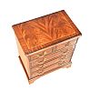 INLAID MAHOGANY BACHELOR'S CHEST at Ross's Online Art Auctions