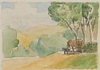 THE HAY CART by Irish School at Ross's Online Art Auctions