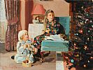 CHRISTMAS MORNING by Rowland Davidson at Ross's Online Art Auctions