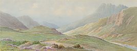 IN THE MOURNES by George W.  Morrison at Ross's Online Art Auctions