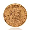 1883 GOLD SHIELD BACK HALF SOVEREIGN at Ross's Online Art Auctions