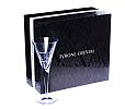 BOXED SET OF TYRONE CRYSTAL WINE GLASSES at Ross's Online Art Auctions