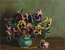 PANSIES by Anne Primrose Jury HRUA at Ross's Online Art Auctions