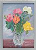 FLOWERS IN A VASE by Sean Lorinyenko at Ross's Online Art Auctions