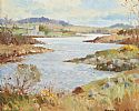 AT LACKAGH , DONEGAL by Maurice Canning Wilks ARHA RUA at Ross's Online Art Auctions