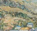 COTTAGES, COUNTY KERRY by Ronald Ossary Dunlop RA at Ross's Online Art Auctions