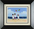 SISTERS BY THE SEA by Michelle Carlin at Ross's Online Art Auctions