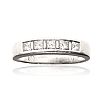 PLATINUM DIAMOND BAND RING at Ross's Online Art Auctions