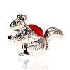 STERLING SILVER SQUIRREL PIN CUSHION at Ross's Online Art Auctions