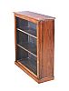 FINE REGENCY ROSEWOOD OPEN BOOKCASE at Ross's Online Art Auctions