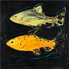 BLACK BELLY LAKE FISH 1 by Christine Bowen at Ross's Online Art Auctions