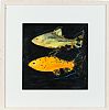 BLACK BELLY LAKE FISH 1 by Christine Bowen at Ross's Online Art Auctions