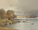 CLONMASS BAY FROM DOE CASTLE, DONEGAL by Arthur H. Twells RUA at Ross's Online Art Auctions