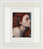 GIRL WITH THE RED HAIR by Lindy Anstey at Ross's Online Art Auctions