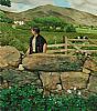 BOY IN BLACK, ENNISKERRY by Jack Cudworth at Ross's Online Art Auctions