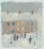 WINTER HOUSES by Tom Kerr at Ross's Online Art Auctions