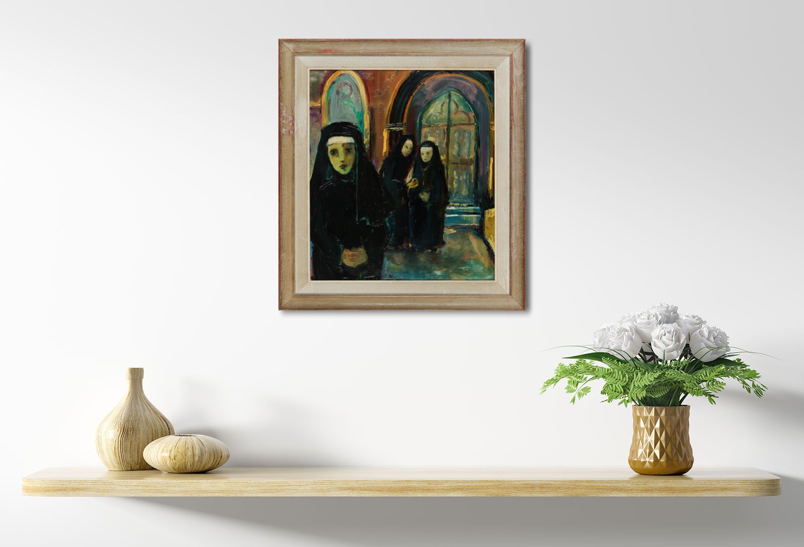 THE CONVENT by Father Jack P. Hanlon RHA at Ross's Online Art Auctions