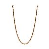 9CT GOLD ROPE CHAIN at Ross's Online Art Auctions