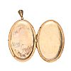 9CT GOLD LOCKET at Ross's Online Art Auctions
