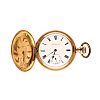 ELGIN GOLD PLATED POCKET WATCH at Ross's Online Art Auctions